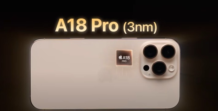 iPhone 16 Pro Max titanium processor